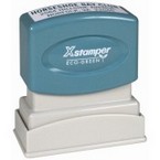 After Entering your bills, the Xstamper Dave Anderson 2 Stamp easily Marks them, letting you Spend faster and getting them back into the wild.